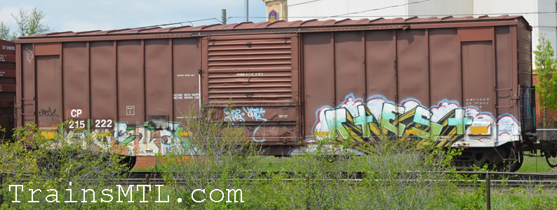 Car/wagon CP215222 right side / coté droit
